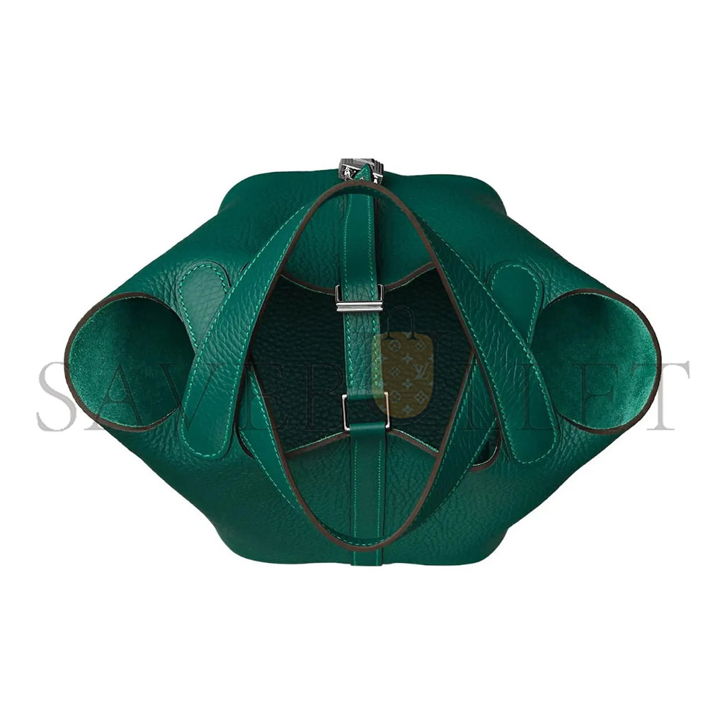 H**mes picotin lock 18 taurillon clemence h056289ckz6 (18*18*13cm)